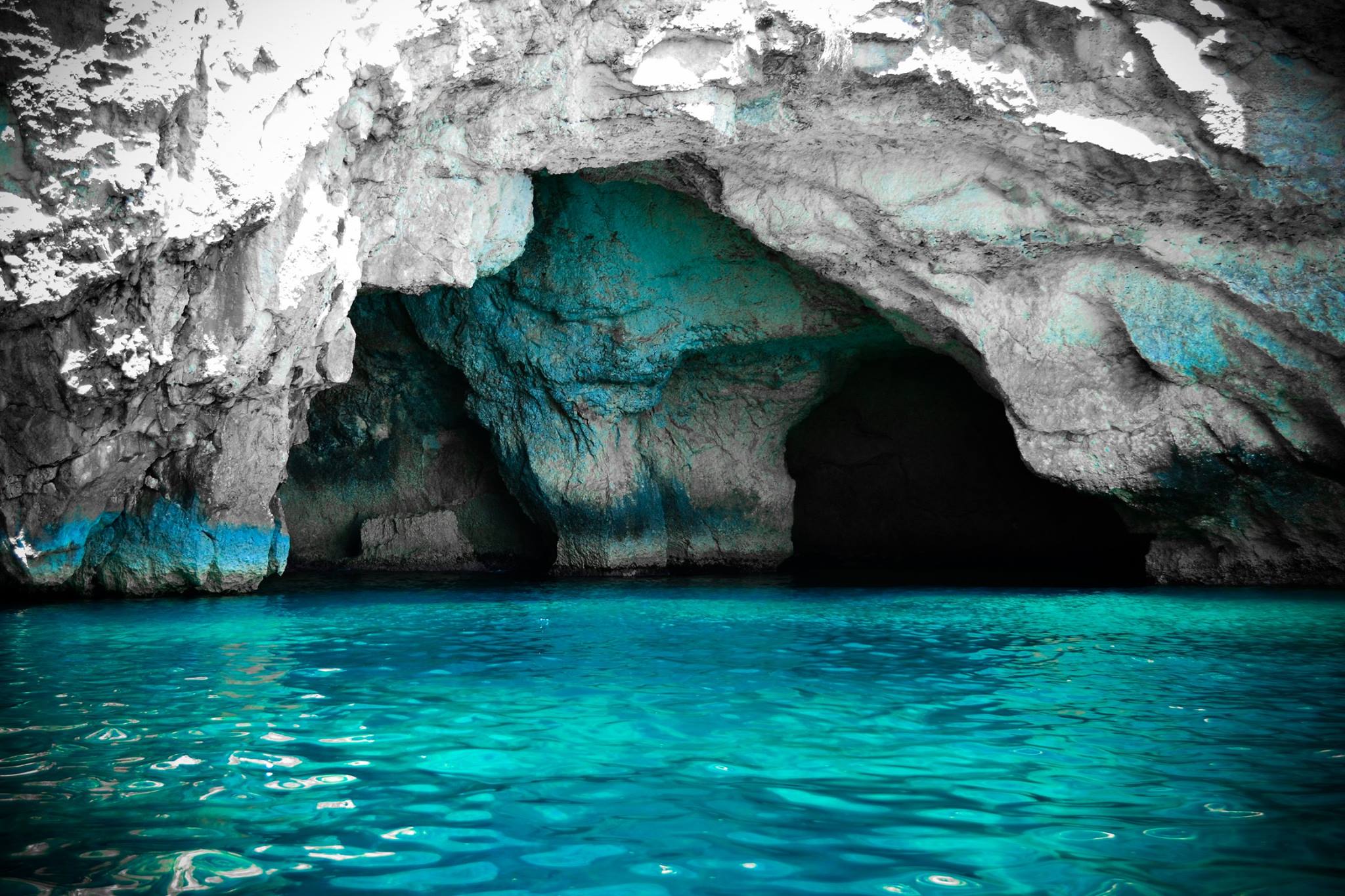 lugares increíbles en malta - blue grotto
