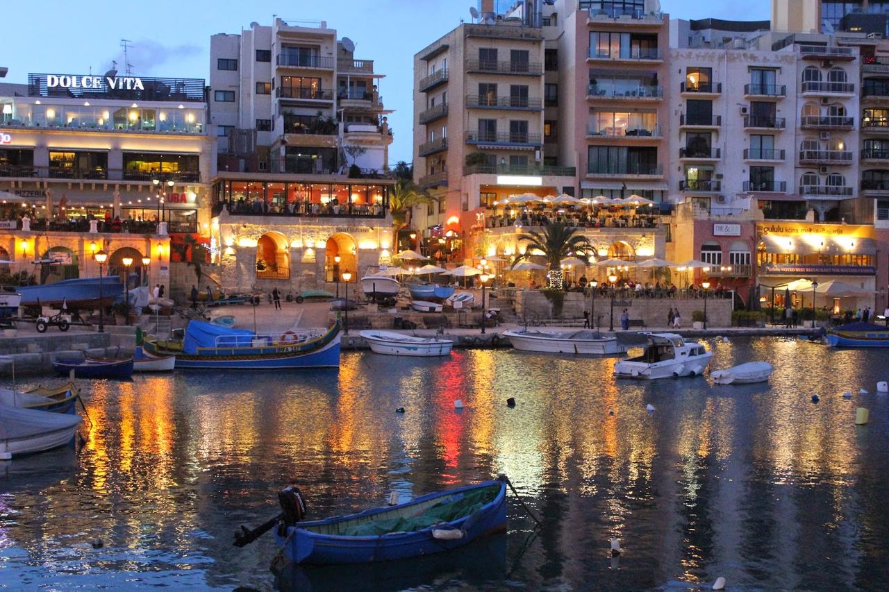 lugares increíbles en malta - spinola bay